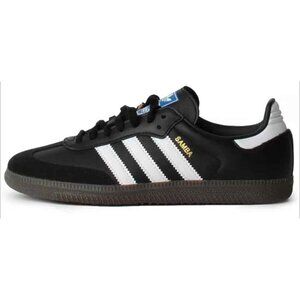 Adidas Samba og kids youth black sz 5